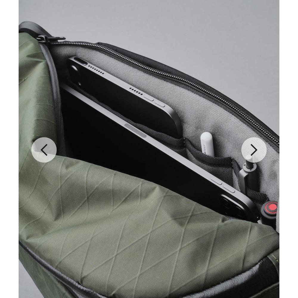 Alpaka Bravo Sling Max V2 Dark Green X-Pac VX21 Laptop Messenger Bag AA100200503 - Picture 11 of 13